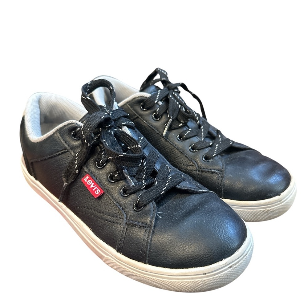 Levi's Kids Black and White Sneakers